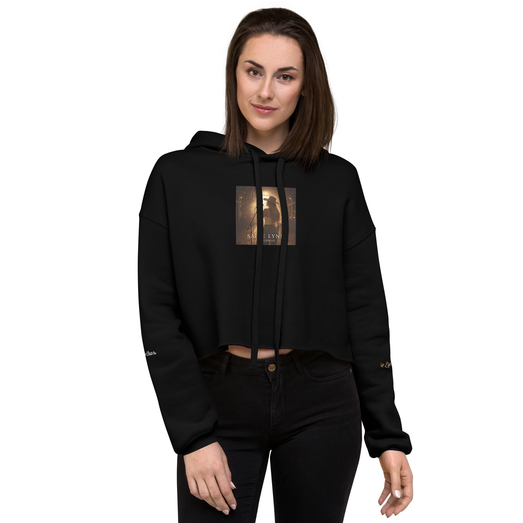 "Main Character" Women's Crop Hoodie